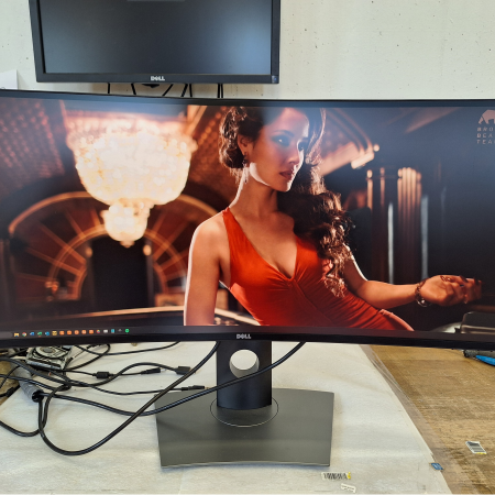 Monitor, 86.4 cm (34''), DELL UltraSharp U3419W Premier Color... ugodna cena / kvaliteta A-