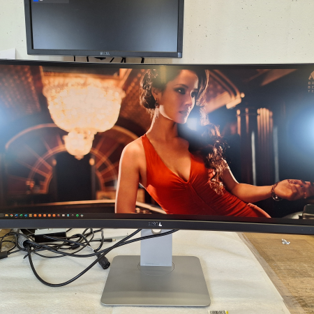 Monitor, 86.4 cm (34''), DELL UltraSharp U3415W Premier Color... ugodna cena / kvaliteta A- 