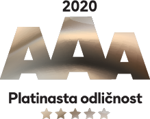 Platinasti certifikat odličnosti 2020!
